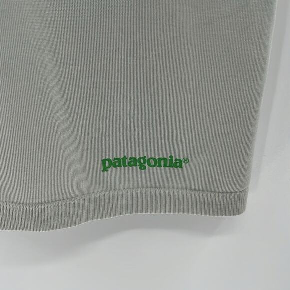Patagonia Women's Short Sleeved Gamut Shirt - Light Gray - Medium - Picture 3 of 7